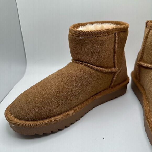 CUSHIONAIRE Cozy Boot 5 CHESTNUT - Picture 7 of 7